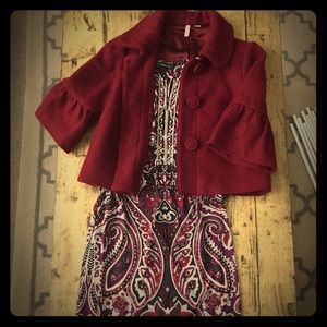 Women’s INC cocktail dress and Frenchi pea coat